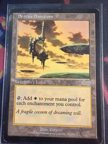 Serra's Sanctum - Urza's Saga